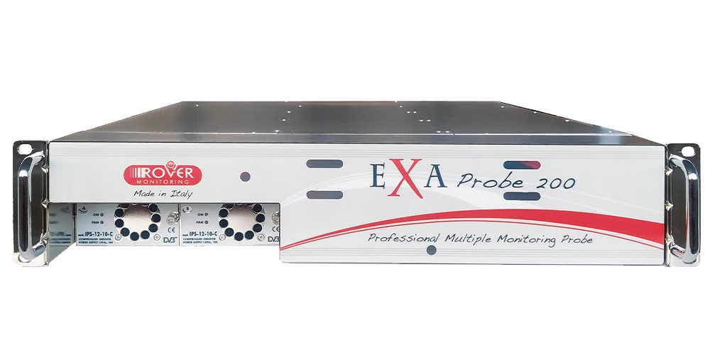 Broadcasting n Monitoring EXA PROBE 200 Rover vema_technology