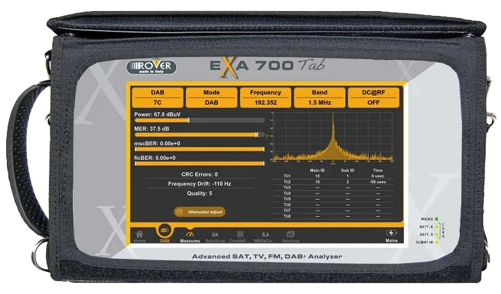 Broadcasting n Monitoring Exa 700 Tab Rover vema_technology